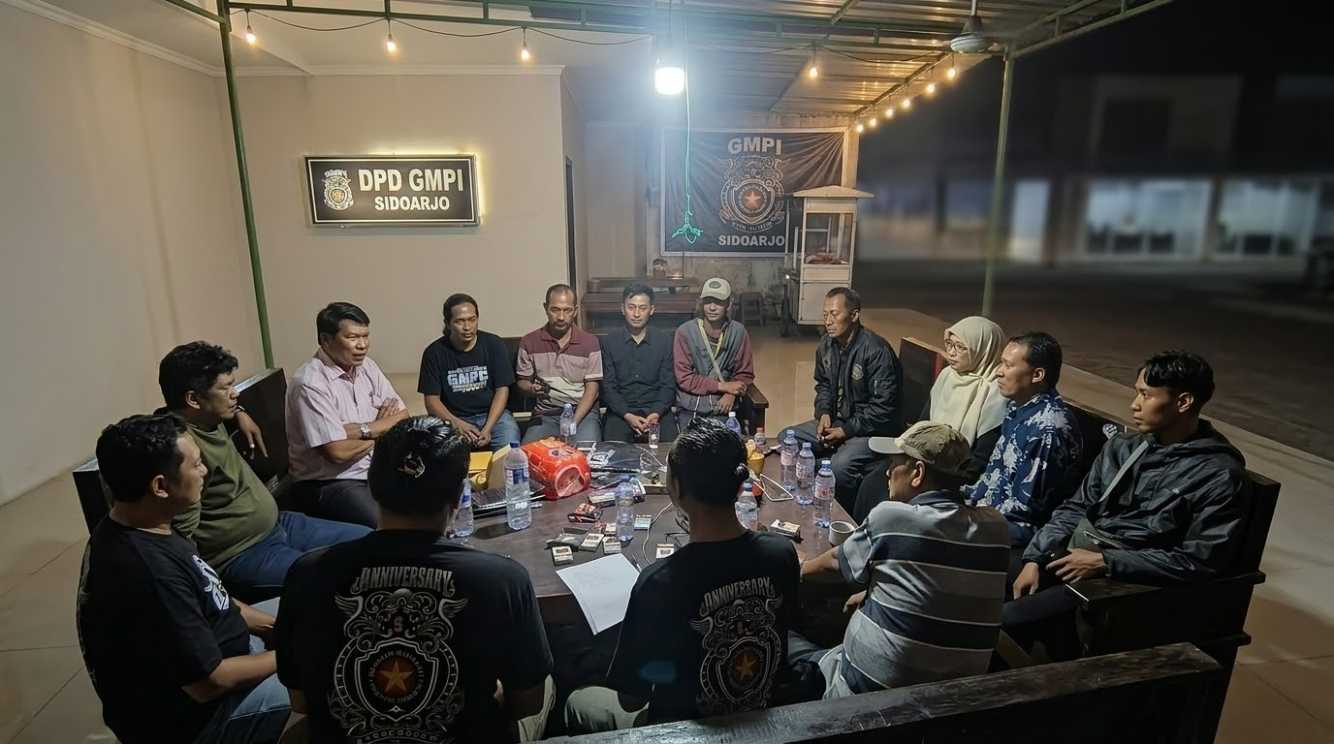 Perkuat Basis hingga Desa, DPD GMPI Sidoarjo Gelar Konsolidasi dan Siapkan Pengawalan Hukum Warga