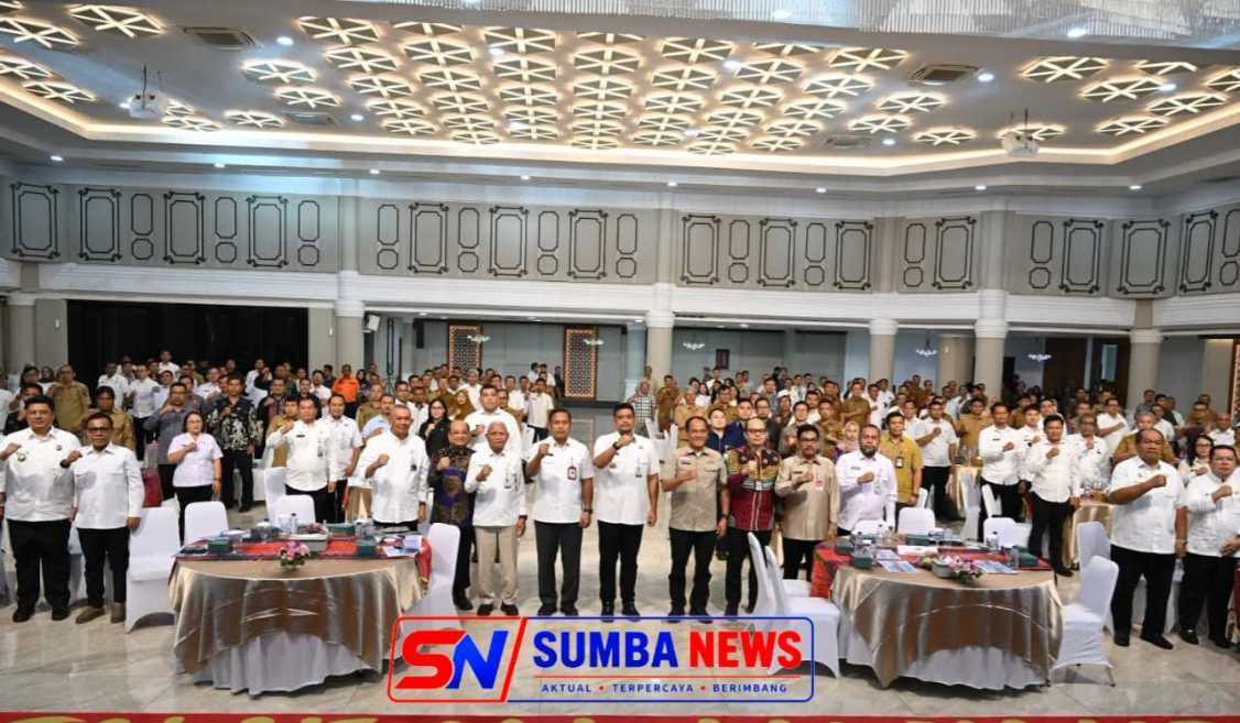 Bupati Sokhiatulo Laia Hadiri Rakor TKD, Fokus pada Pengelolaan Dana yang Akuntabel